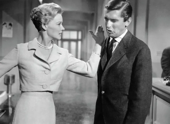 Framed Print : THE BEST OF EVERYTHING, Hope Lange, Robert Evans, 1959, TM and Copyright (c)20th Century Fox Film Corp. All rights reserved