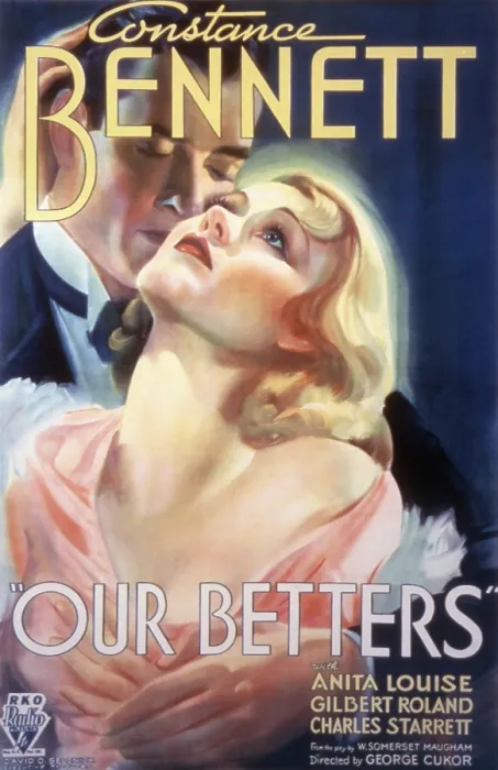 Framed Print : OUR BETTERS, Constance Bennett, Gilbert Roland, 1933 Framed Print : OUR BETTERS, Constance Bennett, Gilbert Roland, 1933
