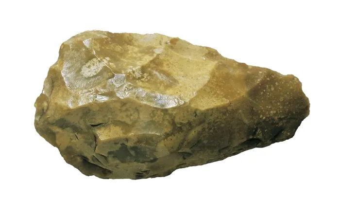 Framed Print : Bifaces from the Acheulean period. Lower Paleolithic. Proc: SPAIN. MADRID (AUTONOMOUS COMMUNITY). AISA / Everett Collection**US SALES ONLY**