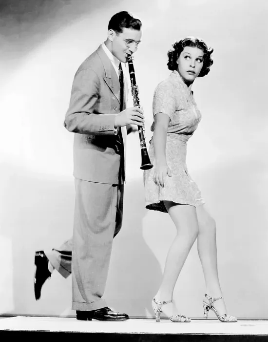 Framed Print : THE BIG BROADCAST OF 1937, from left, Benny Goodman, Martha Raye, 1936 Framed Print : THE BIG BROADCAST OF 1937, from left, Benny Goodman, Martha Raye, 1936