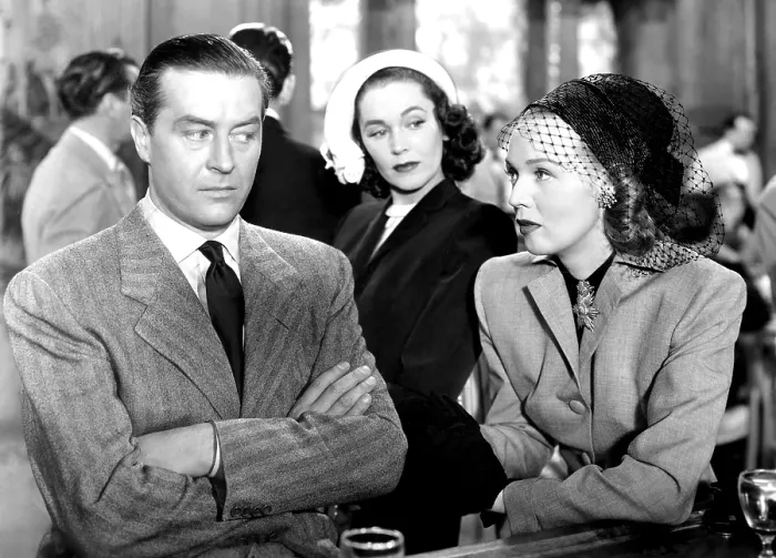 Framed Print : THE BIG CLOCK, Ray Milland, Maureen O'Sullivan, Rita Johnson, 1948