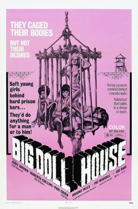 Framed Print : BIG DOLL HOUSE, US poster, 1971 Framed Print : BIG DOLL HOUSE, US poster, 1971