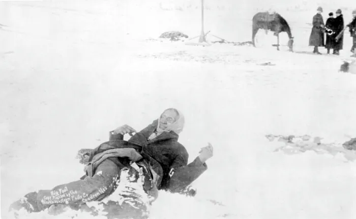 Framed Print : Big Foot, leader of the Sioux, captured at the battle of Wonded Knee, here he lies frozen on the snow covered battlefield where he died, photograph, 1890 Framed Print : Big Foot, leader of the Sioux, captured at the battle of Wonded Knee, here he lies frozen on the snow covered battlefield where he died, photograph, 1890