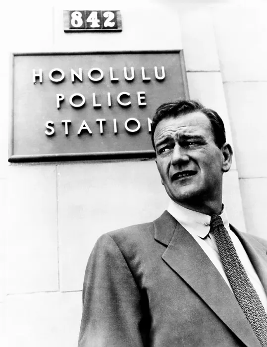 Framed Print : BIG JIM McLAIN, John Wayne, 1952 Framed Print : BIG JIM McLAIN, John Wayne, 1952