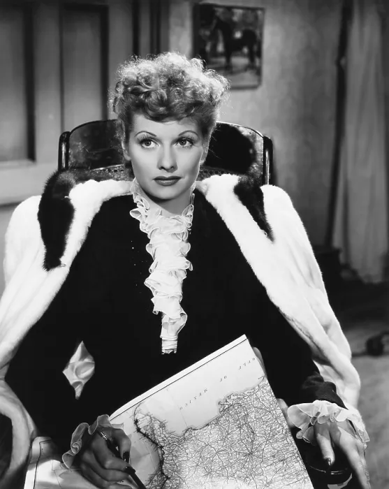Framed Print : THE BIG STREET, Lucille Ball, 1942