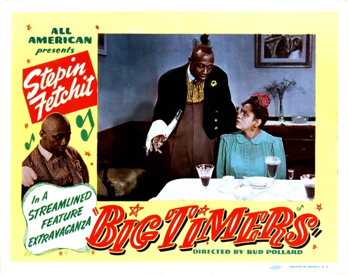 Framed Print : BIG TIMERS, from left, Stepin Fetchit, Francine Everett, 1945 Framed Print : BIG TIMERS, from left, Stepin Fetchit, Francine Everett, 1945
