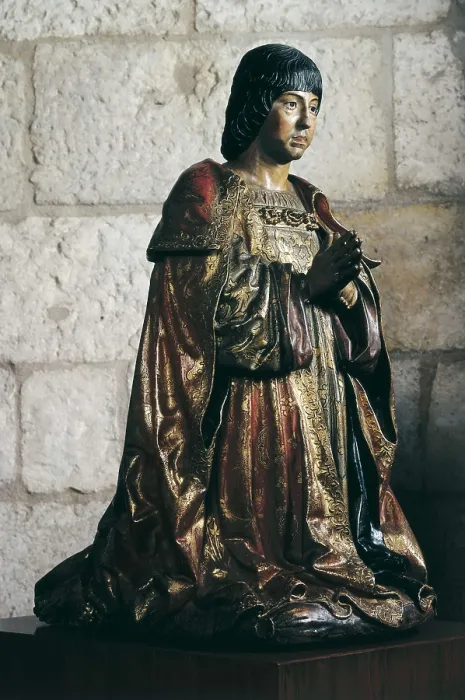 Framed Print : BIGARNY or VIGARNY, Felipe (1475-1542). Praying statue of Ferdinand the Catholic. beg. 16th c. SPAIN. Granada. Royal Chapel. Polychrome wood. Renaissance art. Sculpture on wood Framed Print : BIGARNY or VIGARNY, Felipe (1475-1542). Praying statue of Ferdinand the Catholic. beg. 16th c. SPAIN. Granada. Royal Chapel. Polychrome wood. Renaissance art. Sculpture on wood