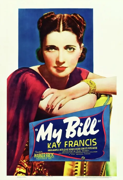 Framed Print : MY BILL, US poster art, Kay Francis, 1938 Framed Print : MY BILL, US poster art, Kay Francis, 1938