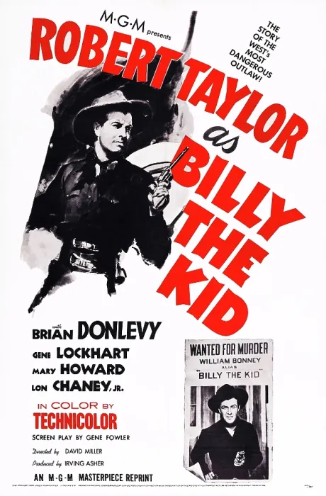 Framed Print : BILLY THE KID, US poster, Robert Taylor, 1941 Framed Print : BILLY THE KID, US poster, Robert Taylor, 1941