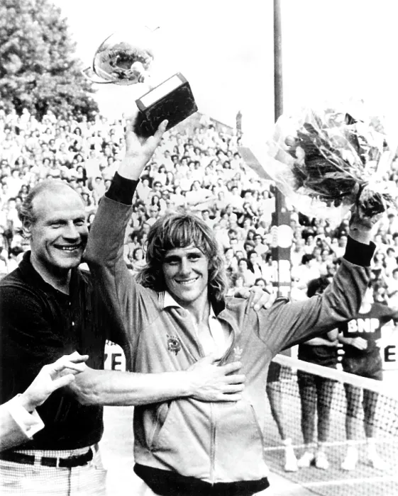Framed Print : Bjorn Borg, holding up his winner's cup, 6 / 19 / 1974. Courtesy: CSU Archives / Everett Collection Framed Print : Bjorn Borg, holding up his winner's cup, 6 / 19 / 1974. Courtesy: CSU Archives / Everett Collection