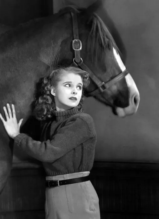 Framed Print : BLACK BEAUTY, Mona Freeman, 1946, 20th Century Fox, TM & Copyright / courtesy Everett Collection