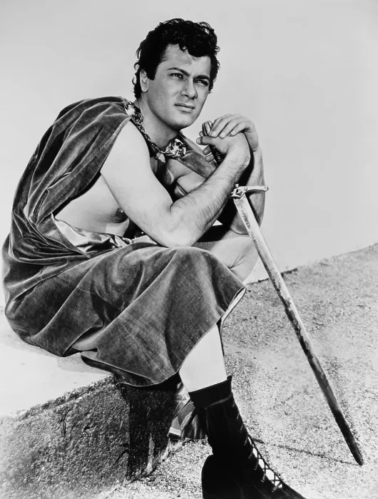 Framed Print : THE BLACK SHIELD OF FALWORTH, Tony Curtis, 1954