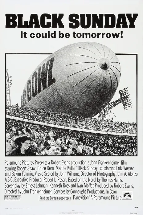 Framed Print : BLACK SUNDAY, US poster, 1977