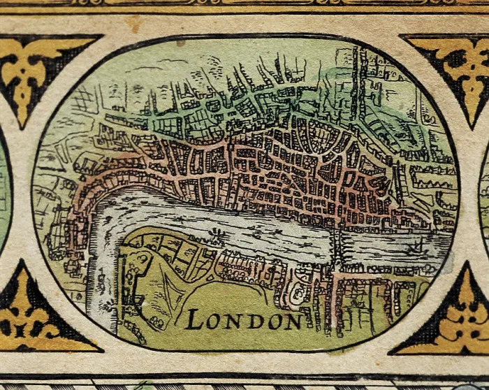 Framed Print : BLAEU, Willem Janszoon (1571-1638); BLAEU, Jan (1596-1673). Atlas Novus or Atlas Maior. 1635 - 1665. London. Printed in Amsterdam. Etching. SPAIN. Barcelona