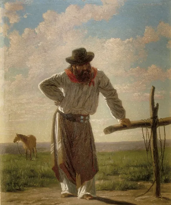 Framed Print : BLANES, Juan Manuel (1830-1901). Twilight. 1870s. Oil on cardboard. Oil. URUGUAY. Montevideo. National Museum of Visual Arts. AISA / Everett Collection**US SALES ONLY** Framed Print : BLANES, Juan Manuel (1830-1901). Twilight. 1870s. Oil on cardboard. Oil. URUGUAY. Montevideo. National Museum of Visual Arts. AISA / Everett Collection**US SALES ONLY**