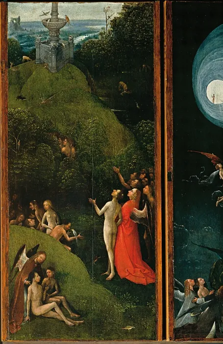Framed Print : The Blessed and the Damned Souls (Visions of the Afterlife) - The Terrestrial Paradise, by Van Aeken Joren Anthoniszoon known as Bosch Hieronymus, 16th Century, 1500 -1504 Framed Print : The Blessed and the Damned Souls (Visions of the Afterlife) - The Terrestrial Paradise, by Van Aeken Joren Anthoniszoon known as Bosch Hieronymus, 16th Century, 1500 -1504