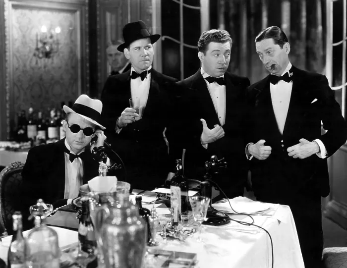 Framed Print : BLESSED EVENT, Lee Tracy, Tom Dugan, Frank McHugh, Ned Sparks, 1932
