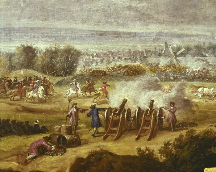 Framed Print : Blockade of Paris Attack on Charenton, 1649. Detail. Oil on canvas. FRANCE. Chantilly. Musee Conde (Conde Museum). - BeBa / Iberfoto / Everett Collection (345996)**US SALES ONLY** Framed Print : Blockade of Paris Attack on Charenton, 1649. Detail. Oil on canvas. FRANCE. Chantilly. Musee Conde (Conde Museum). - BeBa / Iberfoto / Everett Collection (345996)**US SALES ONLY**