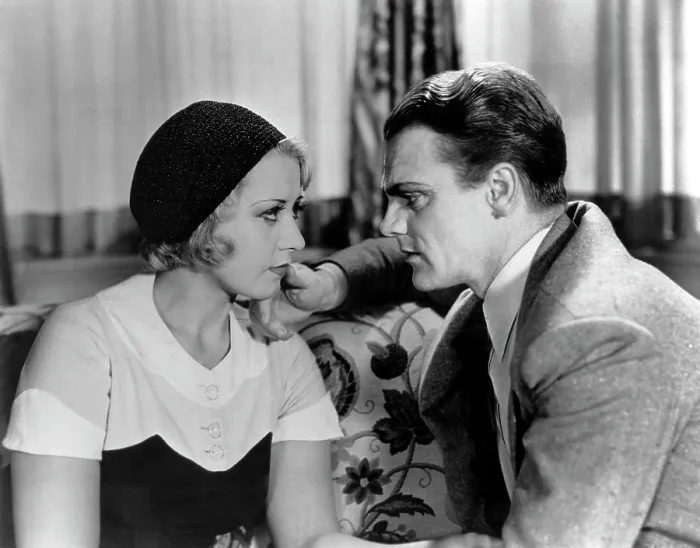 Framed Print : BLONDE CRAZY, Joan Blondell, James Cagney, 1931 Framed Print : BLONDE CRAZY, Joan Blondell, James Cagney, 1931