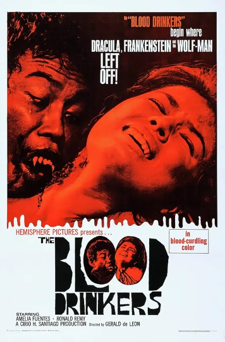 Framed Print : THE BLOOD DRINKERS, (aka BLOOD IS THE COLOR OF NIGHT, aka KULAY DUGO ANG GABI), US poster, 1964 Framed Print : THE BLOOD DRINKERS, (aka BLOOD IS THE COLOR OF NIGHT, aka KULAY DUGO ANG GABI), US poster, 1964
