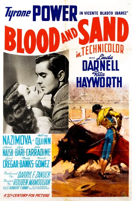 Framed Print : BLOOD AND SAND, from left, Rita Hayworth, Tyrone Power, 1941, TM and Copyright 20th Century Fox Film Corp. All rights reserved / courtesy Everett Collection Framed Print : BLOOD AND SAND, from left, Rita Hayworth, Tyrone Power, 1941, TM and Copyright 20th Century Fox Film Corp. All rights reserved / courtesy Everett Collection