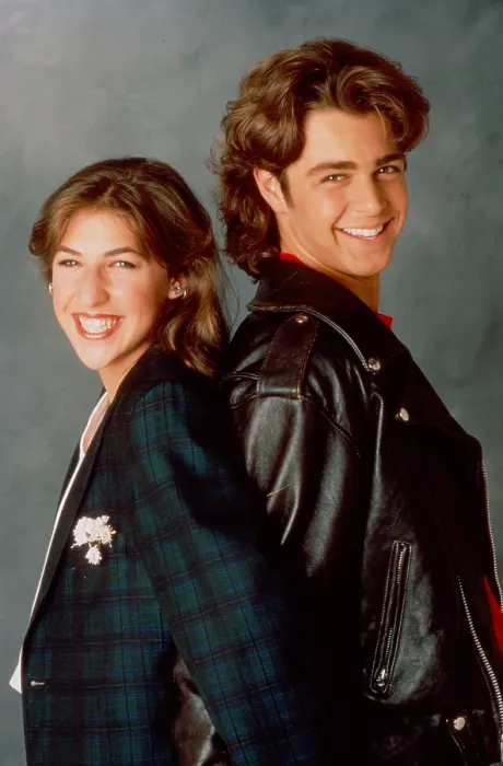 Framed Print : BLOSSOM, from left: Mayim Bialik, Joey Lawrence, 1990-95 Framed Print : BLOSSOM, from left: Mayim Bialik, Joey Lawrence, 1990-95
