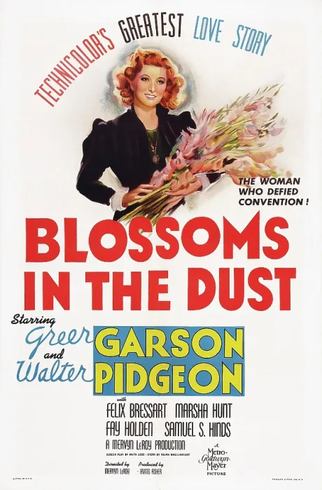 Framed Print : BLOSSOMS IN THE DUST, US poster art, Greer Garson, 1941