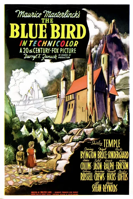 Framed Print : THE BLUE BIRD, poster art, 1940. 20th Century Fox, TM & Copyrght  /  courtesy Everett Collection