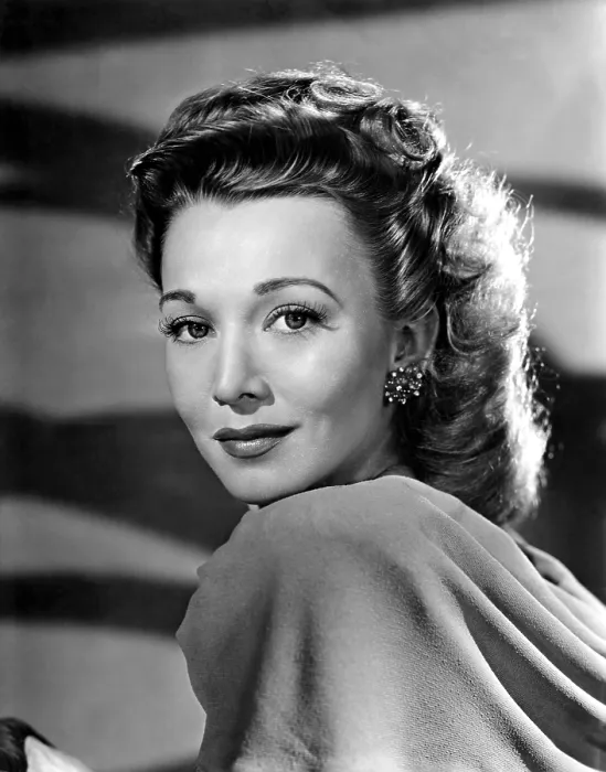 Framed Print : OUT OF THE BLUE, Carole Landis, 1947