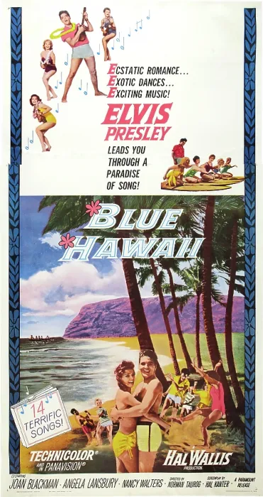 Framed Print : BLUE HAWAII, Elvis Presley, 1961