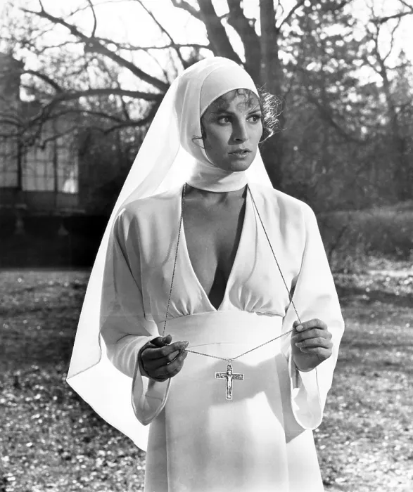 Framed Print : BLUEBEARD, Raquel Welch, 1972 Framed Print : BLUEBEARD, Raquel Welch, 1972