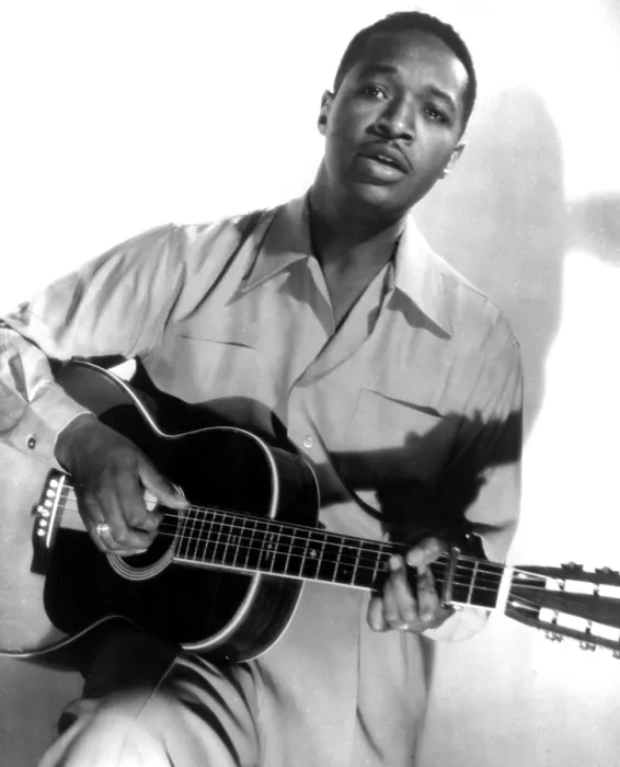 Framed Print : Blues legend JOSH WHITE, 1946. Courtesy: CSU Archives  /  Everett Collection