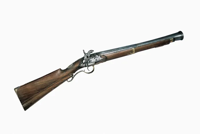 Framed Print : Blunderbuss (19th c.). SPAIN. Ripoll. Ripoll Ethnographic Museum. AISA / Everett Collection**US SALES ONLY**