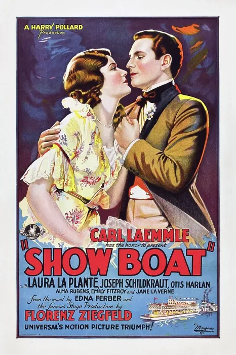 Framed Print : SHOW BOAT, Laura La Plante, Joseph Schildkraut, 1929