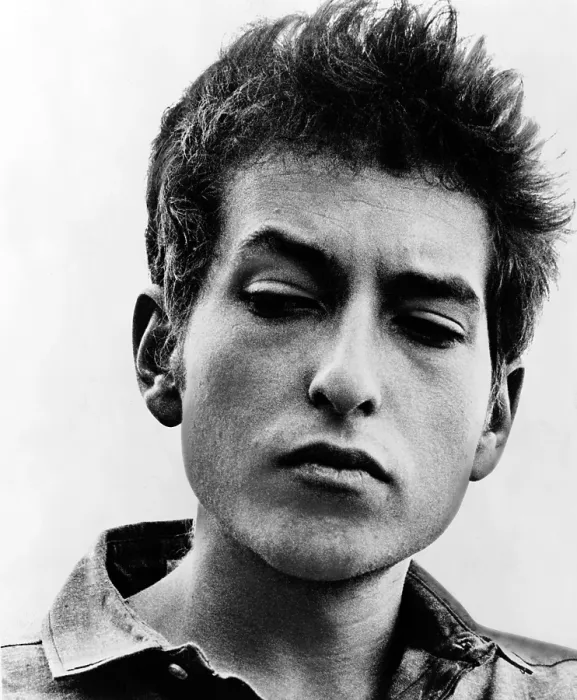 Framed Print : Bob Dylan (b. 1941), portrait, 1964.. NO COVER USAGE