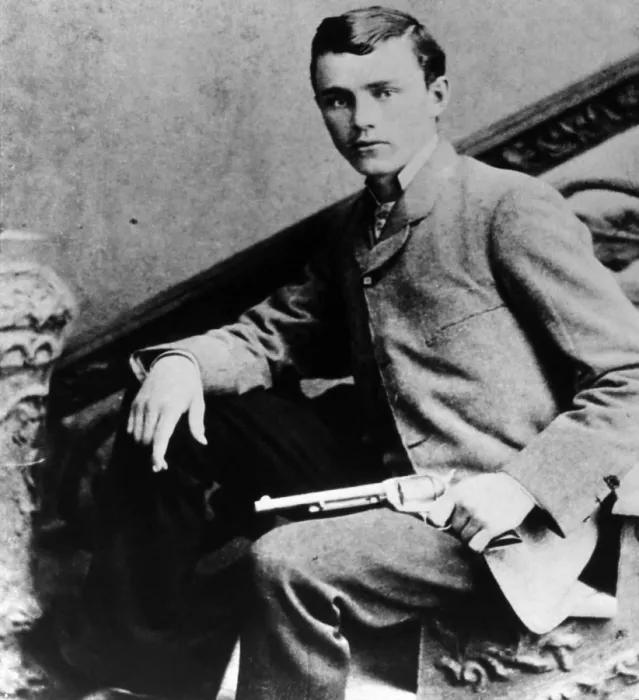 Framed Print : Bob Ford, The Dirty Little Coward who shot and killed Jesse James. Courtesy CSU Archives / Everett Collection