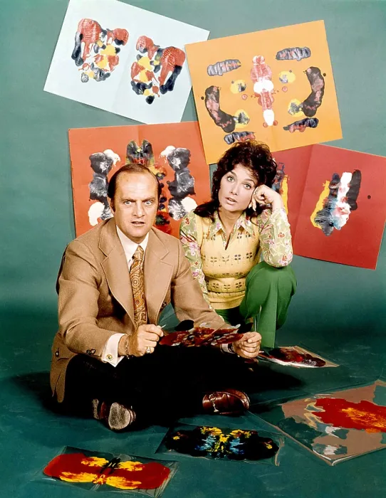 Framed Print : THE BOB NEWHART SHOW, Bob Newhart, Suzanne Pleshette, 1972-1978