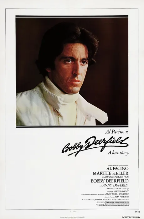 Framed Print : BOBBY DEERFIELD, US poster art, Al Pacino, 1977