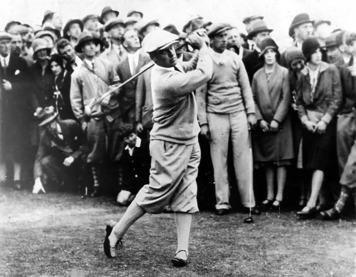 Framed Print : Bobby Jones at the British Amateur Golf Championship at St. Andrews, Scotland, June 1930. Courtesy: CSU Archives  /  Everett Collection