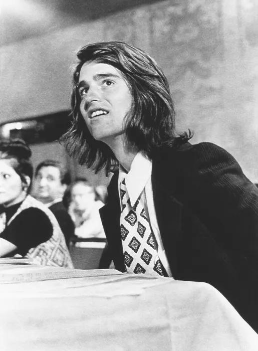 Framed Print : Bobby Shriver watches the Democratic National Committee approve his father nomination for VP Framed Print : Bobby Shriver watches the Democratic National Committee approve his father nomination for VP