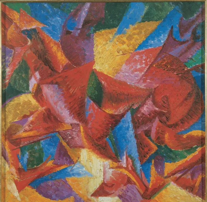 Framed Print : Boccioni Umberto, Plastic Forms of a Horse, 1913 - 1914, 20th Century, oil on canvas, Italy, Lazio, Rome Framed Print : Boccioni Umberto, Plastic Forms of a Horse, 1913 - 1914, 20th Century, oil on canvas, Italy, Lazio, Rome