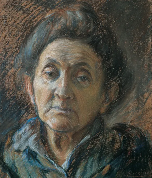 Framed Print : Boccioni Umberto, Portrait of an Old Woman, 1908 - 1909, 20th Century, pastel on paper, Italy, Lombardy, Milan Framed Print : Boccioni Umberto, Portrait of an Old Woman, 1908 - 1909, 20th Century, pastel on paper, Italy, Lombardy, Milan