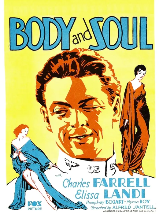 Framed Print : BODY AND SOUL, Charles Farrell on window card, 1931, TM and copyright 20th Century Fox Film Corp. All rights reserved  /  Courtesy: Everett Collection