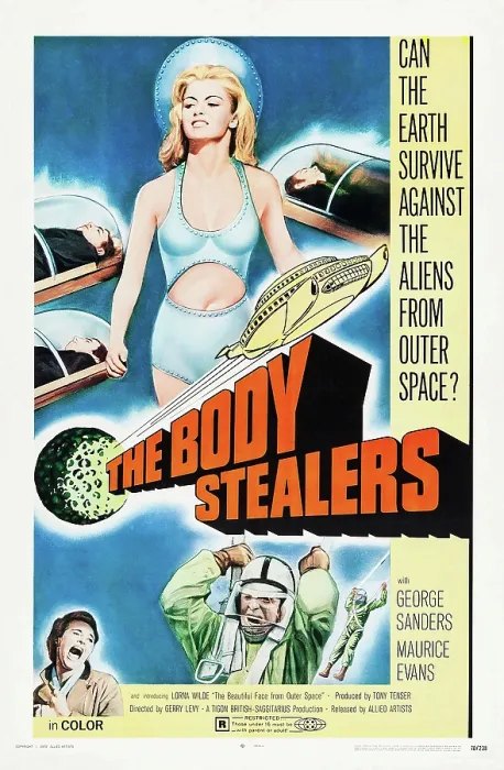Framed Print : THE BODY STEALERS, poster art, 1969