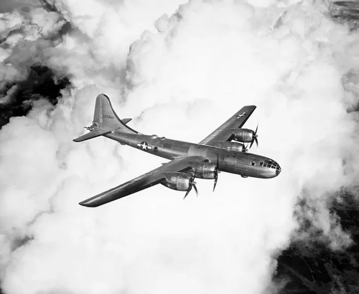 Framed Print : A Boeing B-29 Superfortress, circa 1944. Courtesy: CSU Archives / Everett Collection Framed Print : A Boeing B-29 Superfortress, circa 1944. Courtesy: CSU Archives / Everett Collection