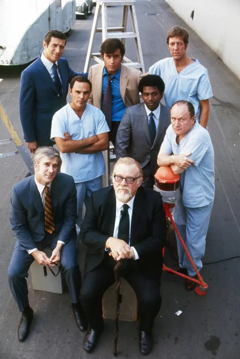 Framed Print : THE BOLD ONES: THE NEW DOCTORS, top, from left: Joseph Campanella, James Farentino, David Hartman, center, from left: John Saxon, Hari Rhodes, E.G Framed Print : THE BOLD ONES: THE NEW DOCTORS, top, from left: Joseph Campanella, James Farentino, David Hartman, center, from left: John Saxon, Hari Rhodes, E.G