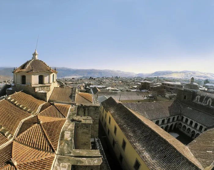 Framed Print : BOLIVIA. POTOSi. Potosi. Casa Real de la Moneda (18th c.). Roofs. - Masague / Iberfoto / Everett Collection (194226)**US SALES ONLY**