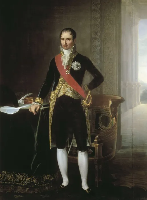 Framed Print : BONAPARTE, Joseph (1768-1844). Oil on canvas. ITALY. Milan. Risorgimento Museum. AISA / Everett Collection**US SALES ONLY**