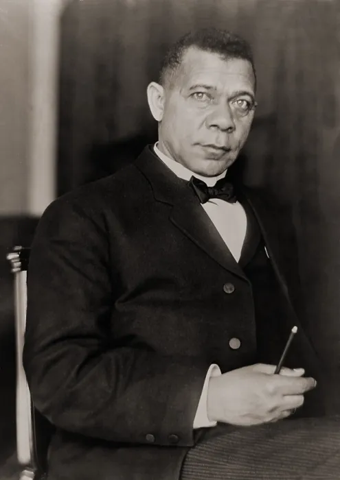 Framed Print : Booker T. Washington (1856-1915), became the head of Tuskegee Normal and Industrial Institute in 1881, when it had only two buildings Framed Print : Booker T. Washington (1856-1915), became the head of Tuskegee Normal and Industrial Institute in 1881, when it had only two buildings