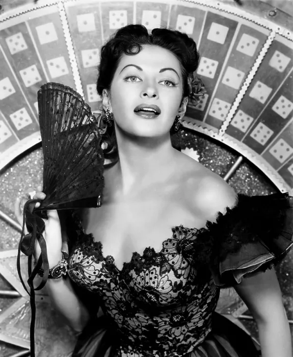 Framed Print : BORDER RIVER, Yvonne De Carlo, 1954